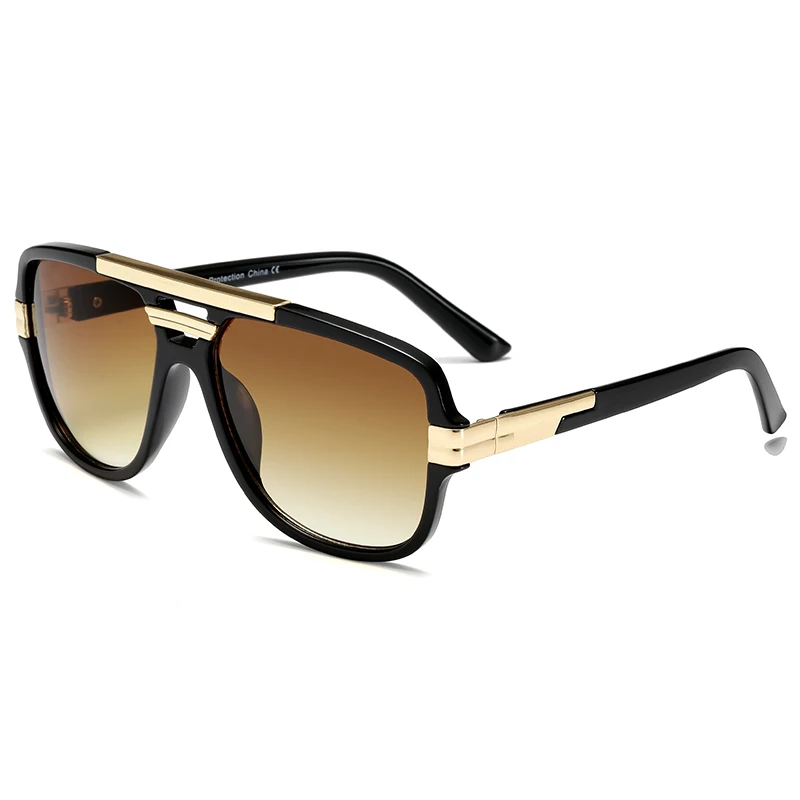 

Brand Design Men Sunglasses Retro Men Square Sunglasses Luxury Gradient Sunglass UV400 Shades gafas de sol hombre