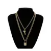 Creative Wholesale Fashion Jewelry Geometric Elements Of Metal Jewelry Tag In Europe And America