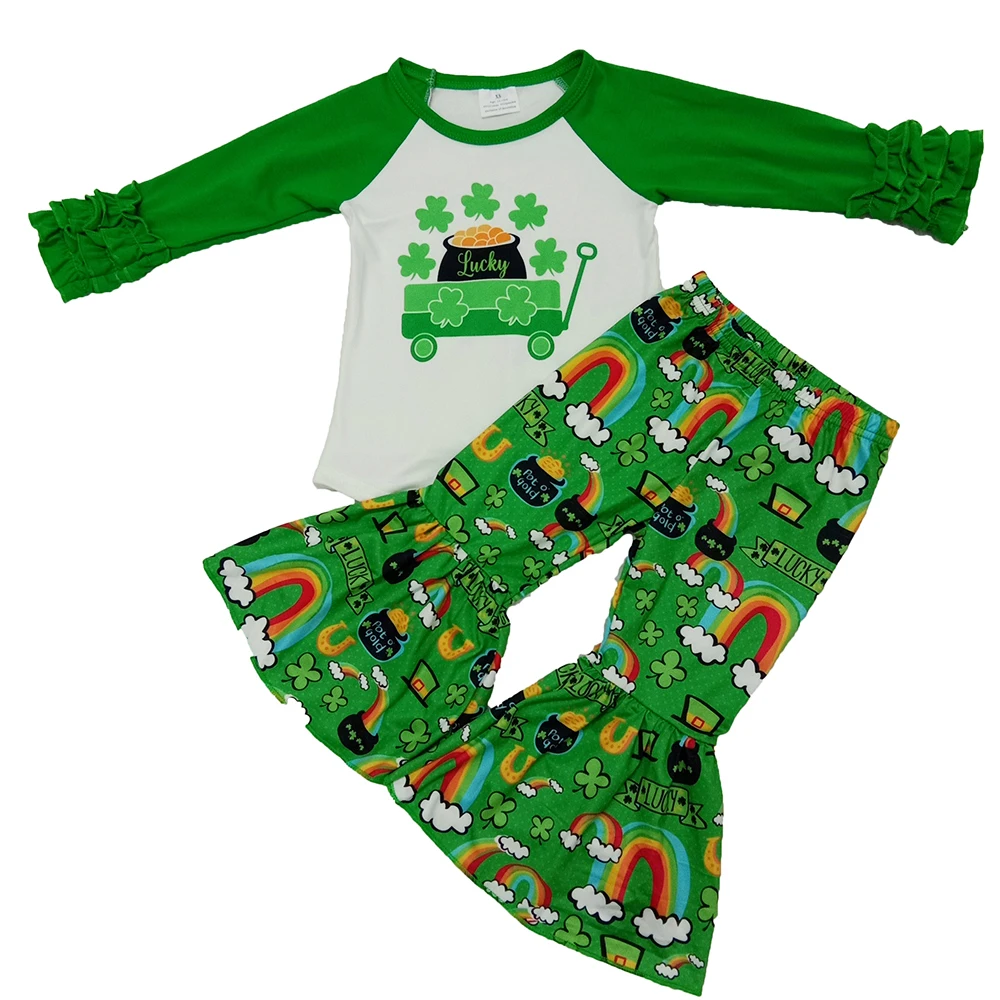 2020 New Arrival Hot Sale Fashion Holiday Summer Teen Girls Boutique Clothing Spring Boutique Newborn Baby Clothes Set