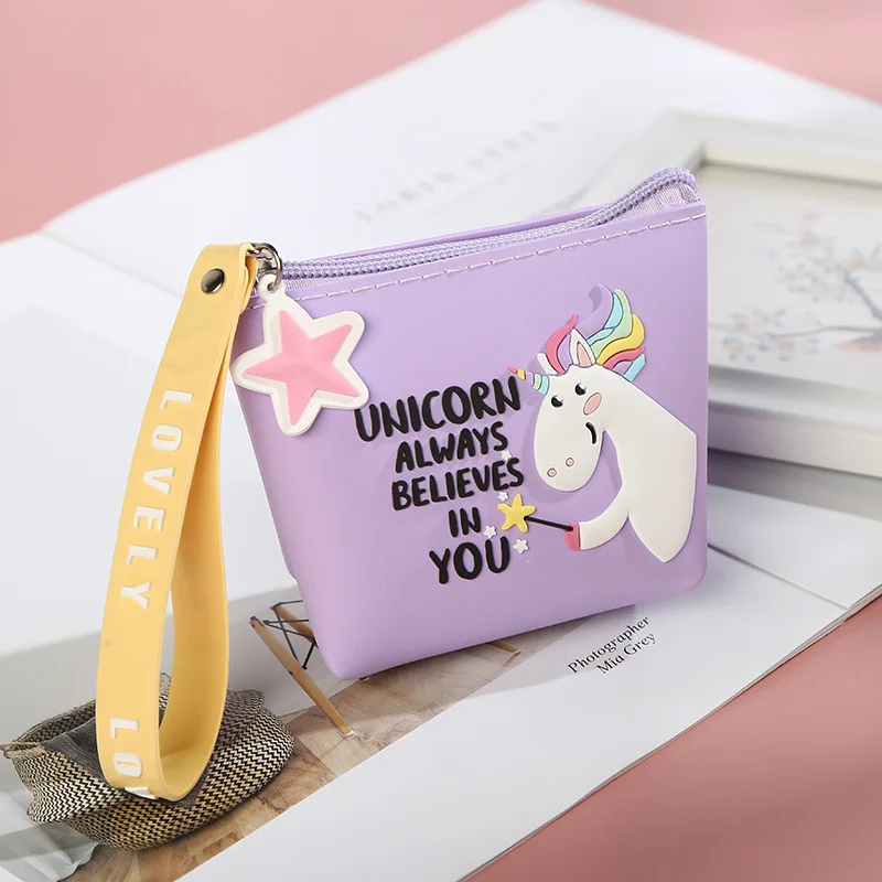 

Wholesale Durable Quality Cute Design Portable Change Purse Zipper Bag Coin Pouch for Gilrs Women, Any colors available