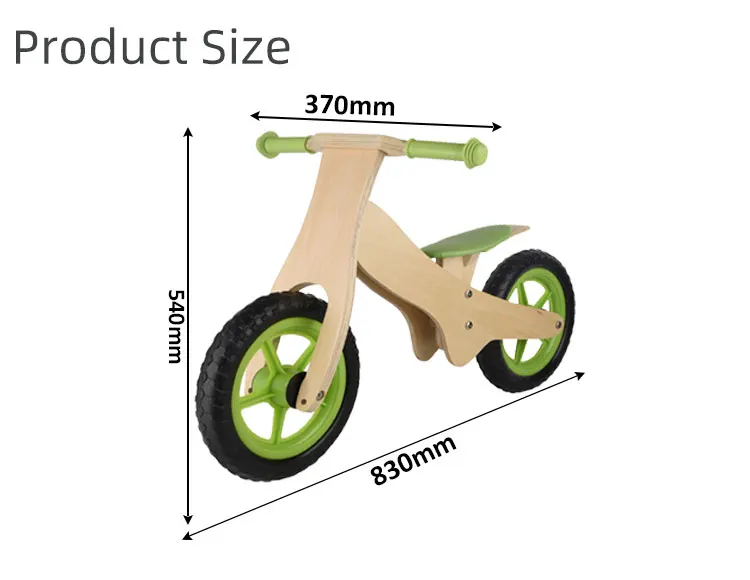 Wooden Balance Bike for Children Balance Learning