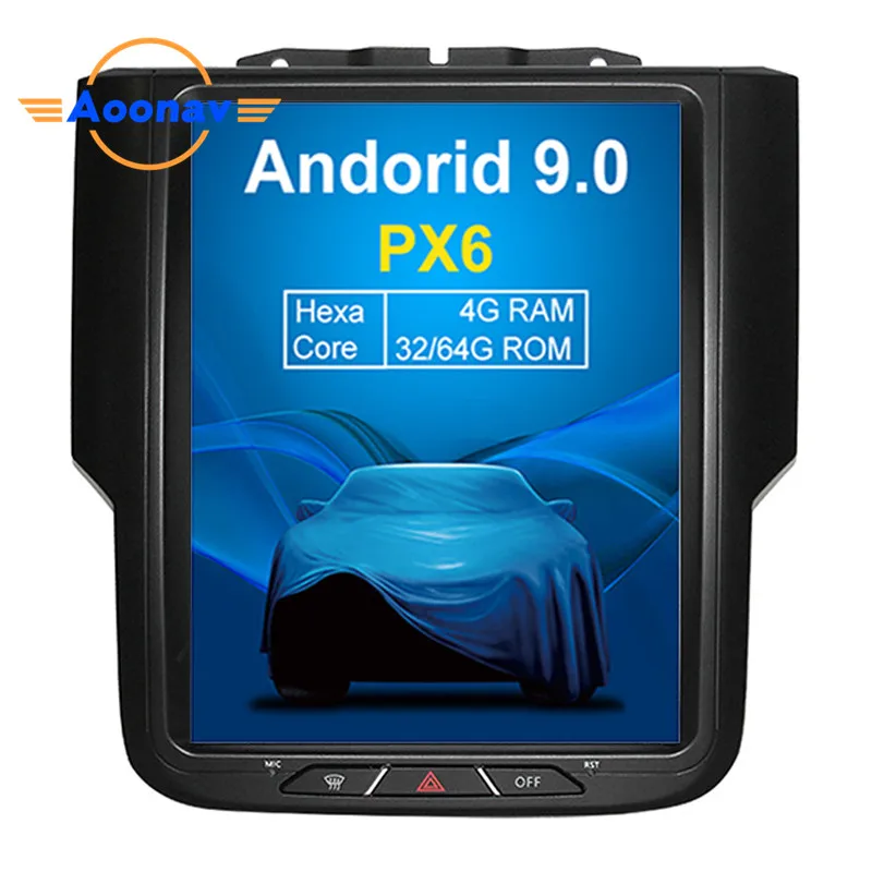 

AOONAV Hot Sale Low Price android car dvd player for Dodge RAM 1500 2014-2018 GPS Navigation Video Multimedia, Black