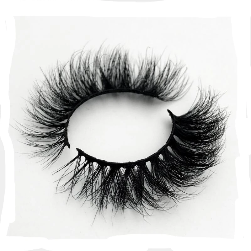 

High Quality Real Mink 3D Eyelashes Own Brand Eyelash Vendors, Black