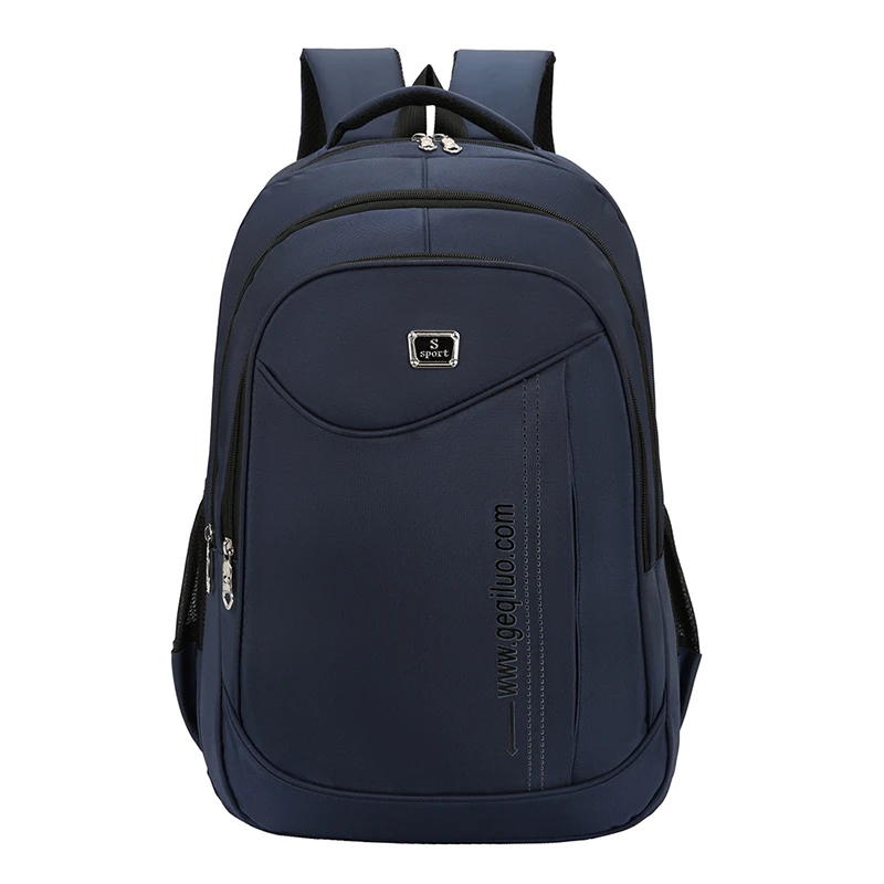 

high quality fashion brand names logo waterproof black function laptop school back pack for work, Gray, blue, black;customized