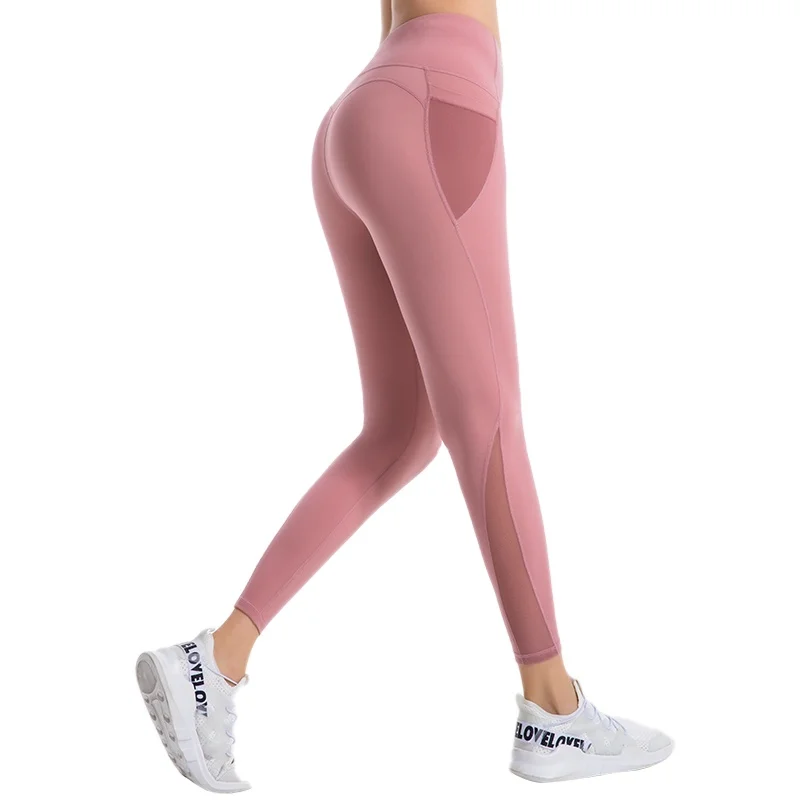 

Wholesale Inner Packet Soft Workout Leggings Sweat-Wicking Yoga Women Sports Pants Yoga Leggings Yoga Pants