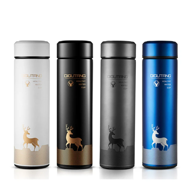 

Hot Selling Product Stainless Steel Thermos Cup Double Wall Vacuum Flask, Black, white, silver, blue, red