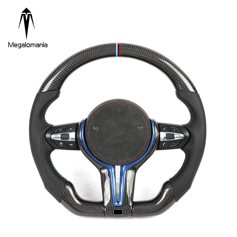 

Factory direct sale Fit for BMW F10 F30 E90 e92 can be upgraded and modified carbon fiber LED thong steering wheel