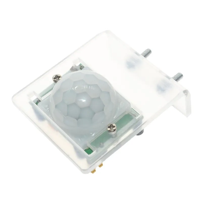 

Okystar DIY Kit Fixed Plastic Corner Bracket For Human Infrared Sensor PIR Motion Sensor HC-SR501