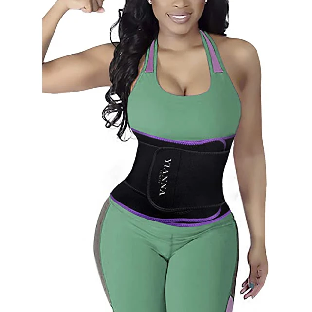 

Adjustable Neoprene sport Sweat Slimming Belt Waist Trainer Trimmer for sweats and weight loss