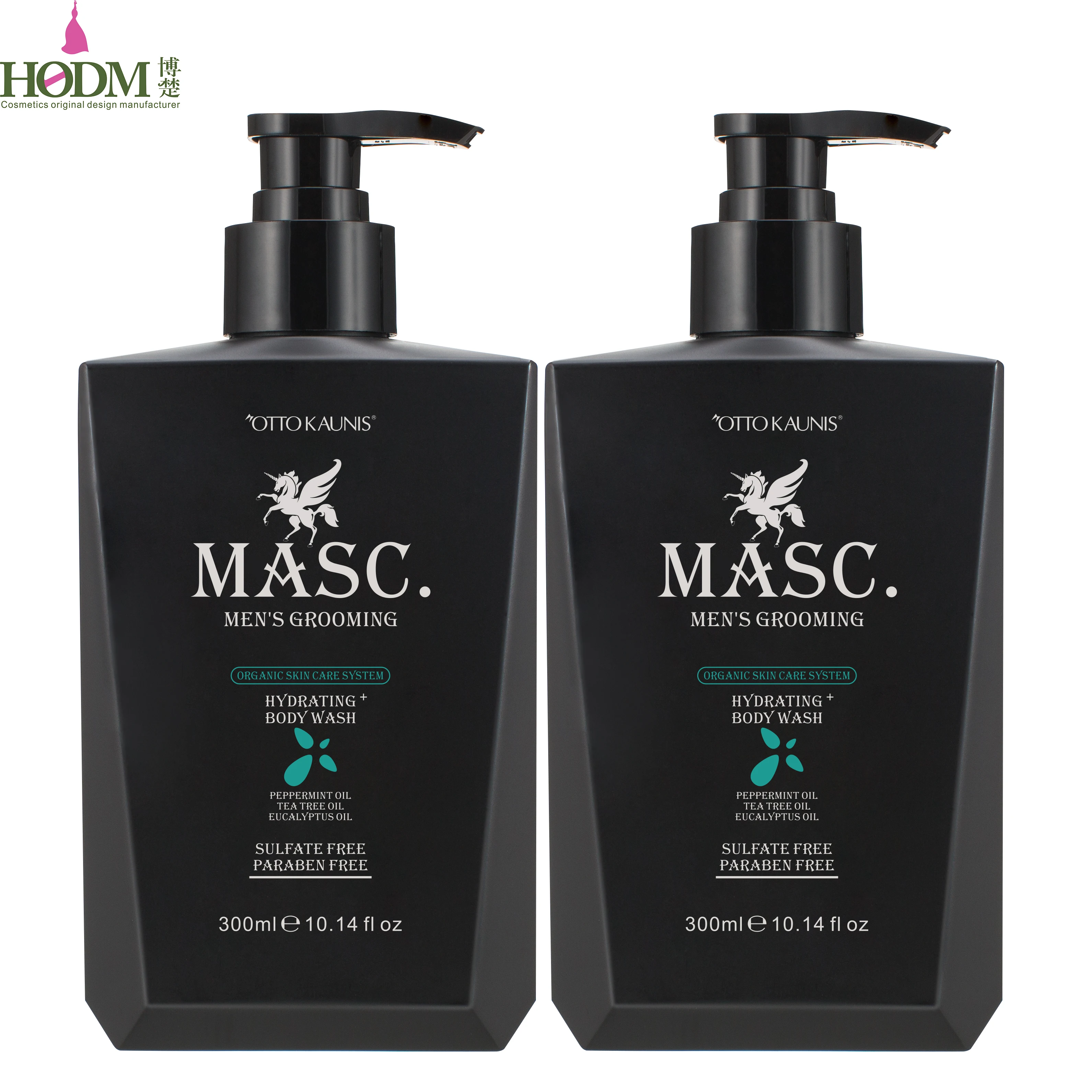 
Private Label OEM ODM Natural Body Tea Tree Oil and Peppermint Oil Sulfate Free Men Body Wash 