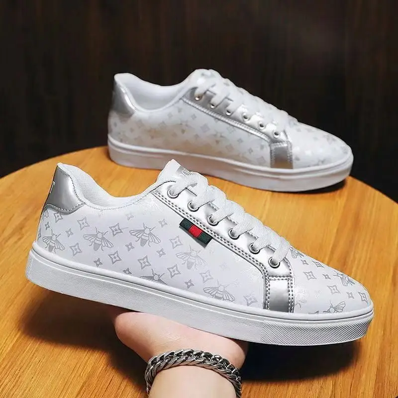 

Wholesale Custom Sneakers Logo Design men's red running casual shoes 2021 Professional Supplier, White