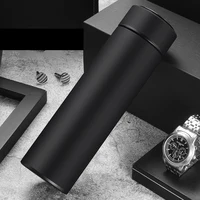 

24 Hrs Heat Insulated Double Wall Vacuum Flask Thermos Coffee 17oz Stainless Steel Water Bottle With Tea & Coffee Filter