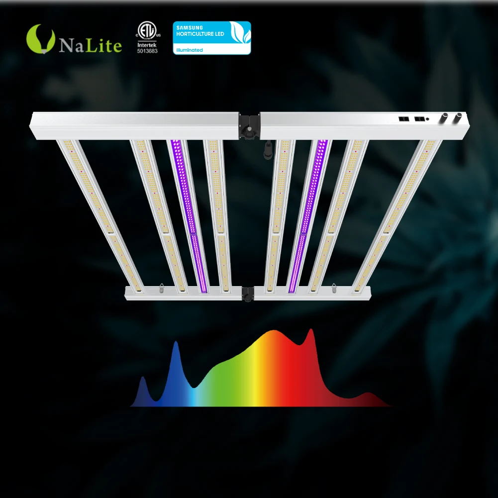 

Nalite Hydro Greenhouse Plant Lamp Samsung Lm301H 3500K 660Nm Red Uv Ir Bar Dimmable Full Spectrum Led Grow Light Strip
