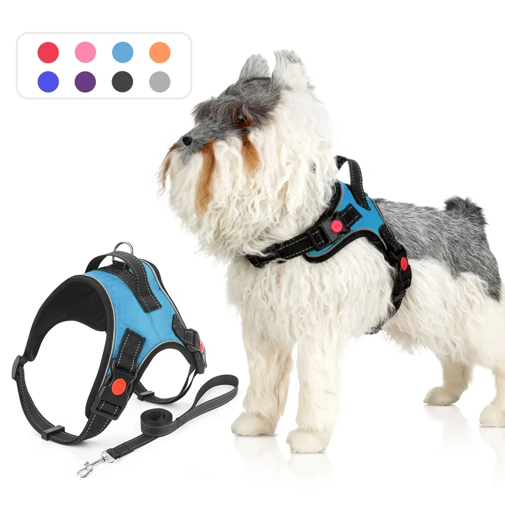 

Dog head collar Harness Adjustable Reflection For Large Dogs Leashes Traction Rope Vest Doggy Trainer Belt Vest, Multi