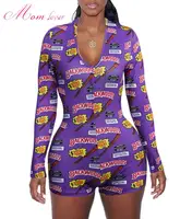 

Wholesale high quality custom Backwood printing woman pajamas ladies women