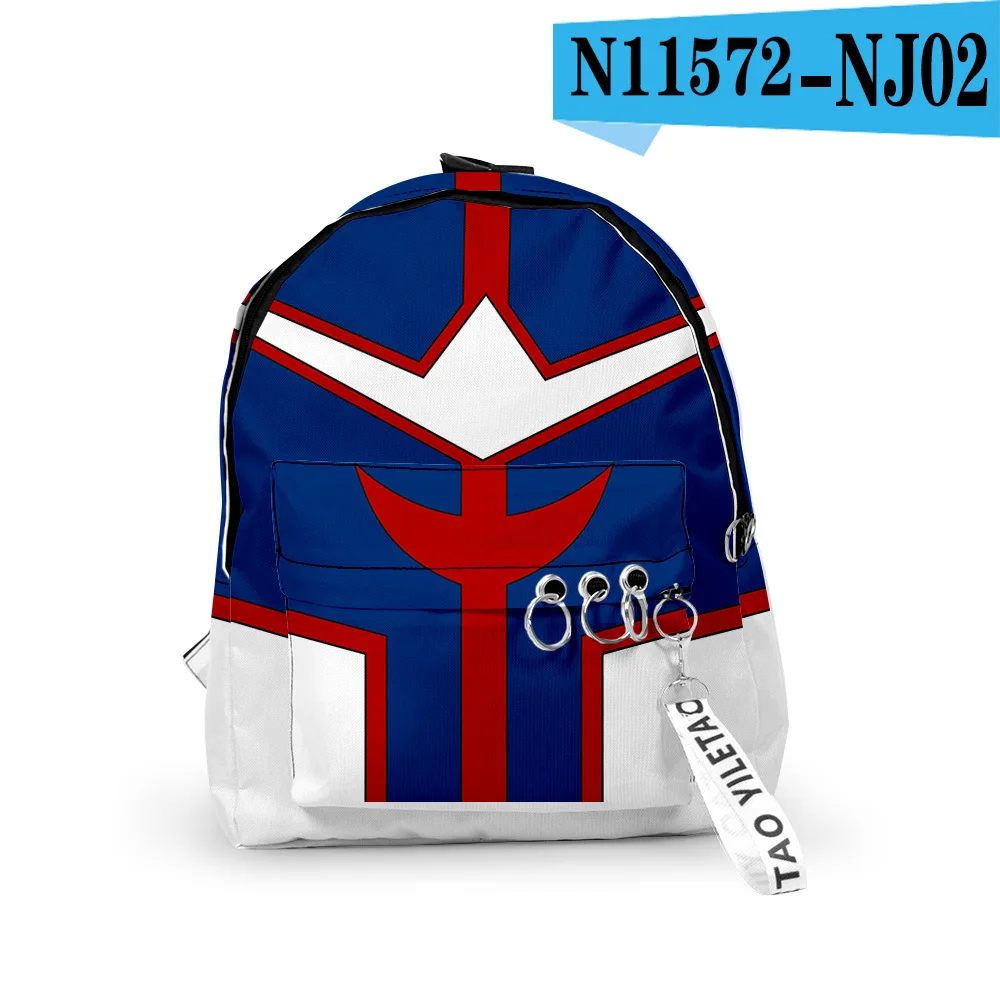 

ecoparty My Hero Academia Cosplay Backpack High Quality Canvas Student Schoolbag Unisex Laptop Sports Travel Bags