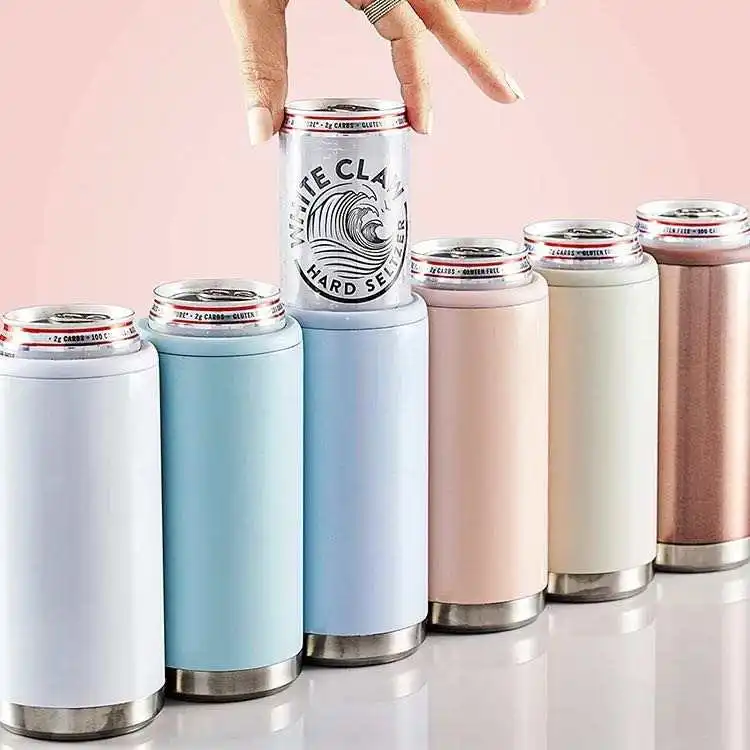 

12oz can cooler skinny beercooler insulated can thermal can holders, Pictures show