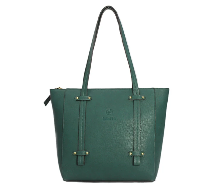 

2021 Fashion Color PU Leather Ladies Handbags Shoulder Bag Handbag With Adjustable Long Strap Waterproof Lady Tote Bag
