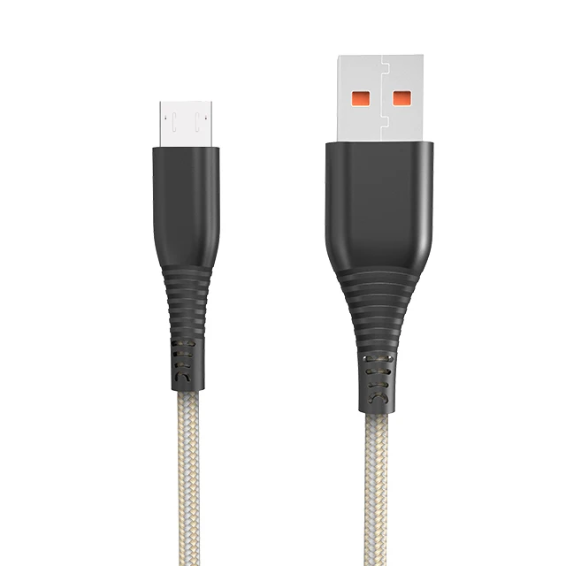 

Jellico KSD-51 Micro USB Charger Cable 1.2M USB Cable For Mobile Fast Charging Micro Usb Data Cable, Grey