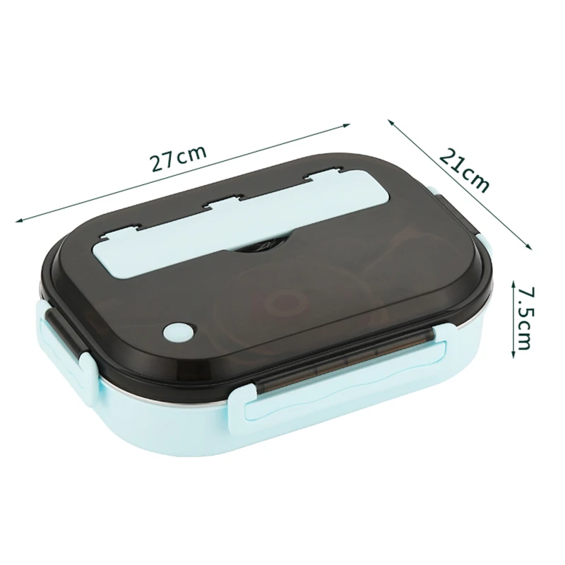 

LULA Hot Sale Lunch Box Containers Big Size Stainless Steel Bento Lunch Box BPA-Free For kids Adults