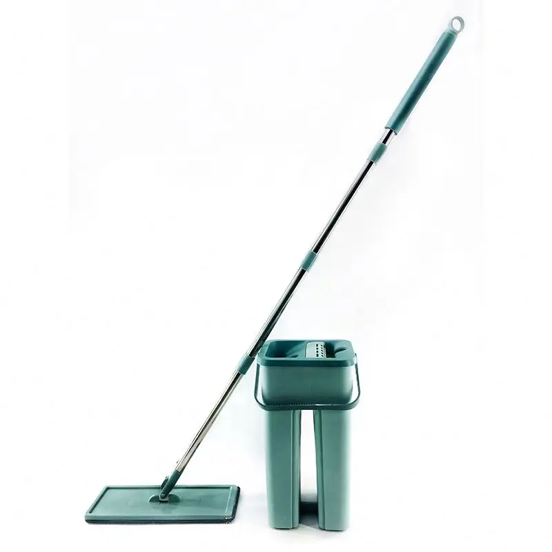 

Telescopic Handle Stainless Steel Household Microfiber Easy Floor Cleaning Magic 360 Spin Mop With Bucket, Customized