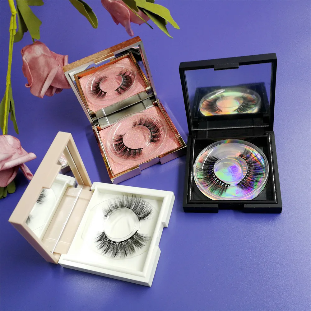 

Handmade Luxury 3D Faux Mink Eyelashes 2022 Hot Selling Vegan Faux Mink Wispy Lashes Popular Cute Producer China