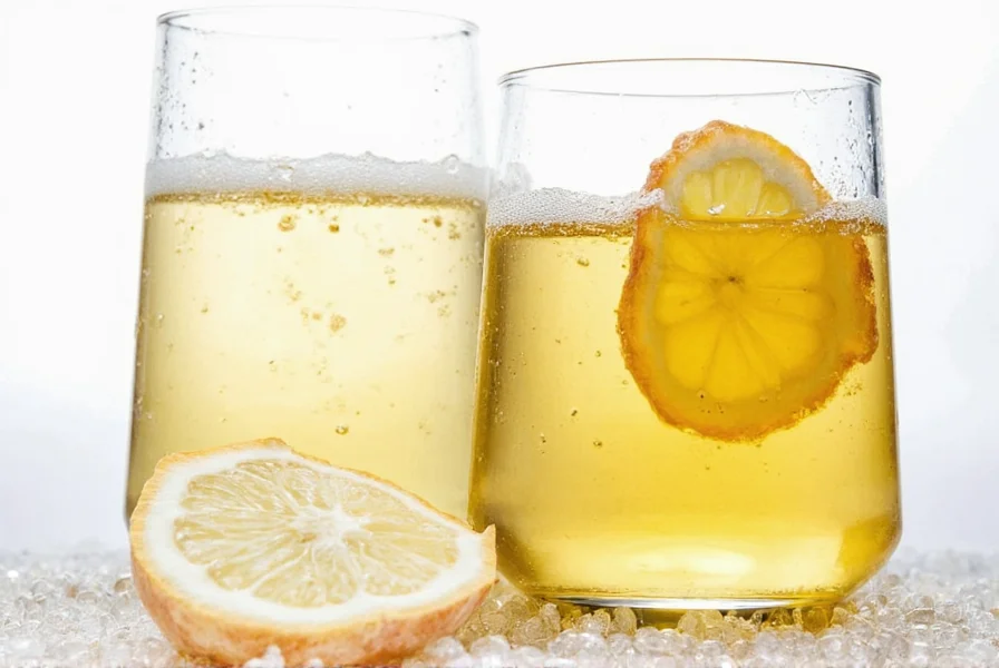 flavored ginger ale