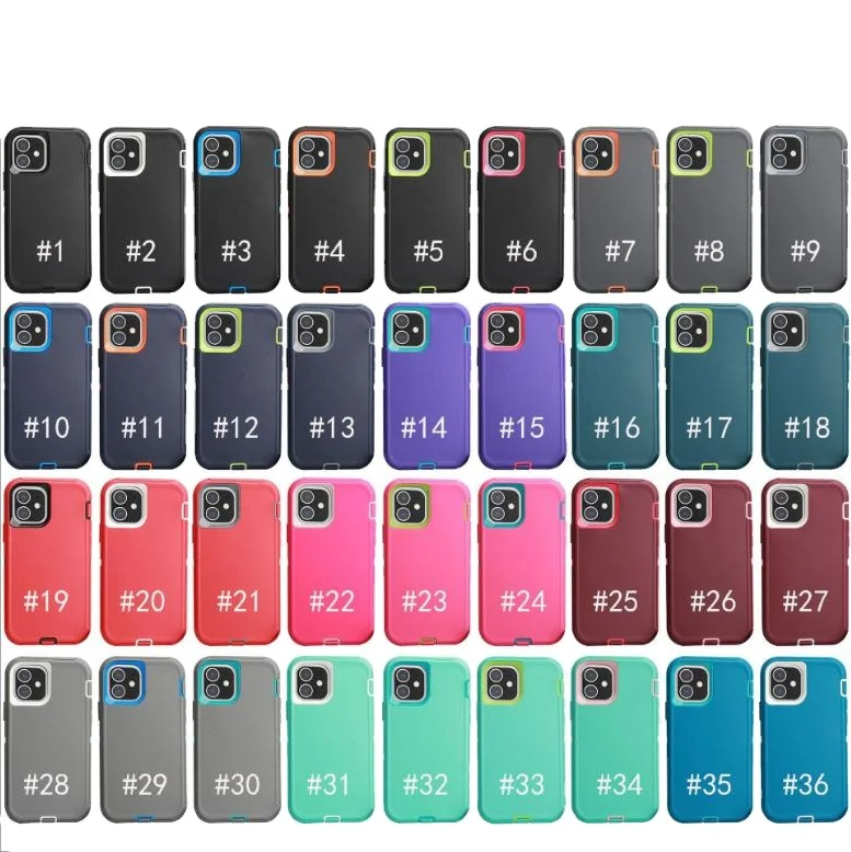 

2021 New Arrival Shockproof Defender Robot Cell Phone Case For iPhone 12 pro max