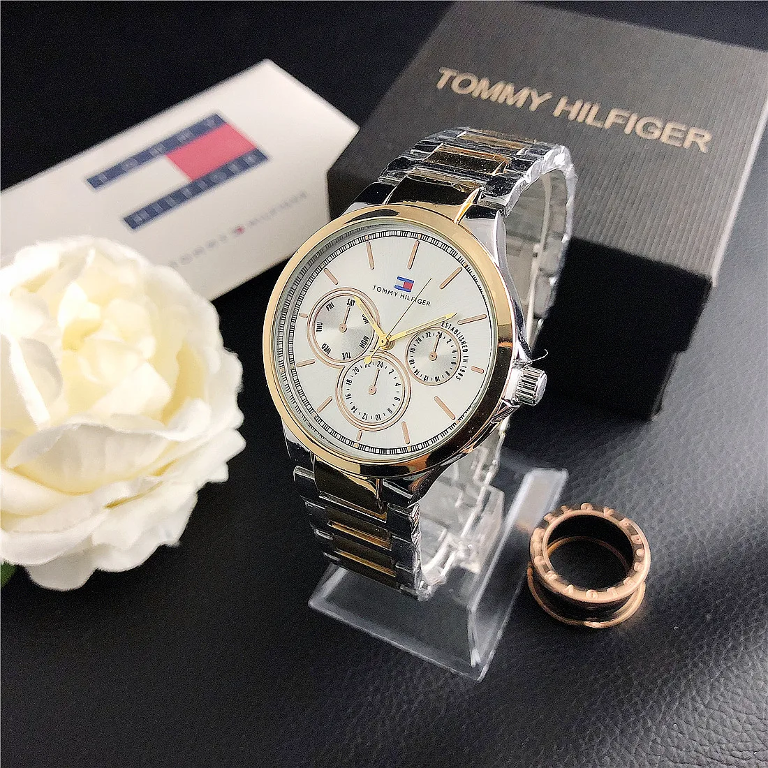 

The Best China digital quartz watch lady luxury fashion watches big brand wristwatch connector compatible