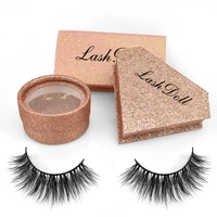 

wholesale full strip mink lashes 3d mink eyelashes private label with custom eyelash packaging box