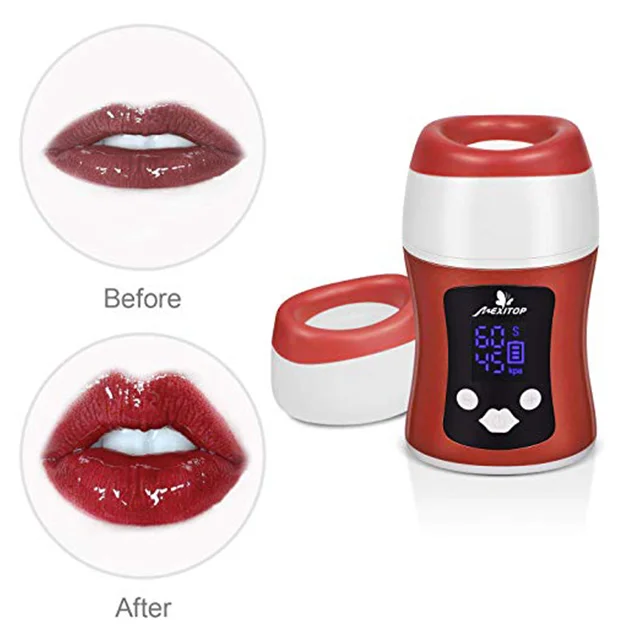 

Beauty Personal Care Private Label USB Soft Silicone Automatic Lip Plumper Device, Red