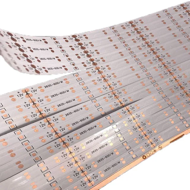 High quality low cost  fpcb single layer Flexi PCB for  LED 2835 5730 For Strip  light factory