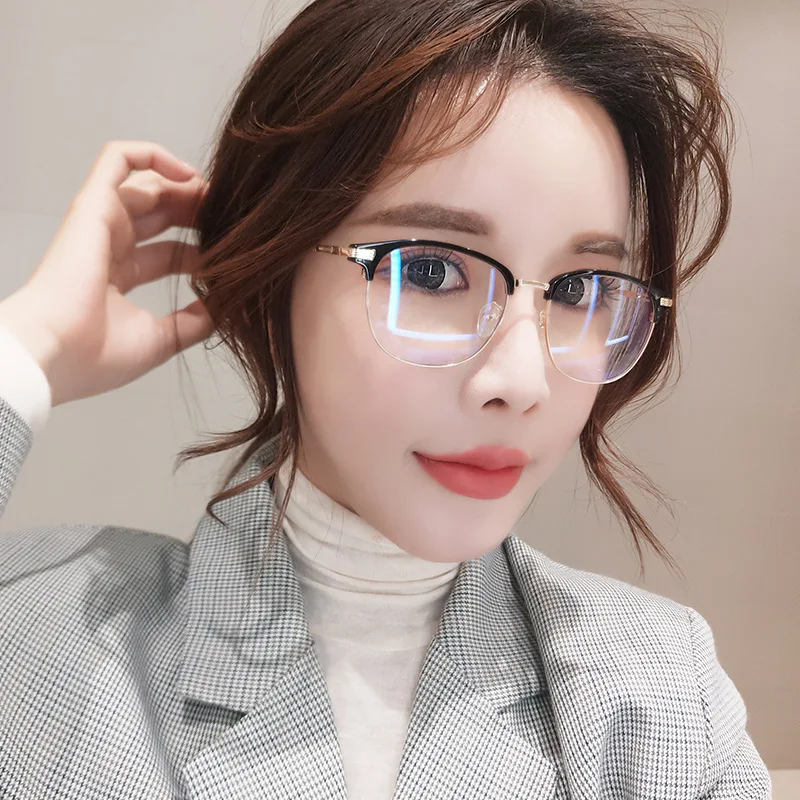 

2021 New Fashion TR90 Glasses Computer Anti Blue Light Glasses River for Adult