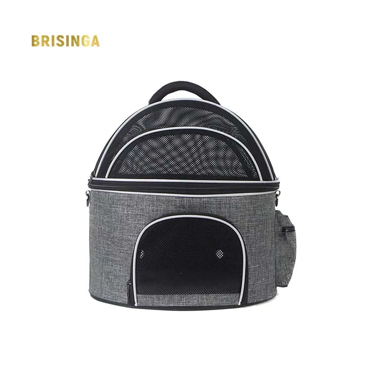 

High quality Lightweight Fabric Pet Carrier Crate with Mat pet bag portable