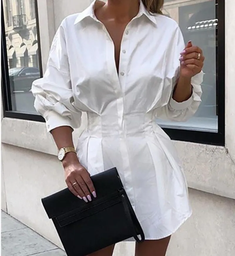 

JK-Y948 Spring fashion popular shirt dresses women lady elegant girls' dresses casual dress womens, Picture color