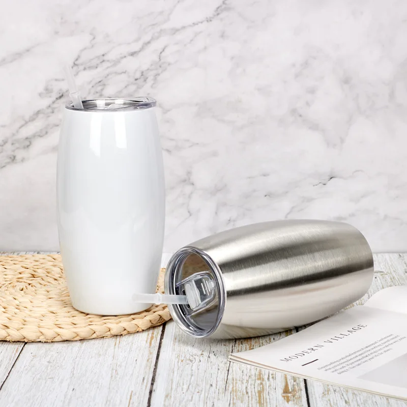 

25oz eggshell tumbler stainless steel vacuum double walled vacuum flask wine water car cup, Steel color