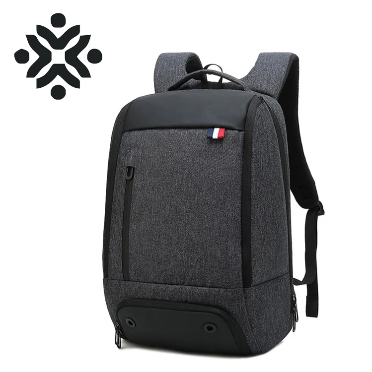 

2021 men's business backpack large capacity multifunctional anti-theft backpack Oxford waterproof student schoolbag, Black
