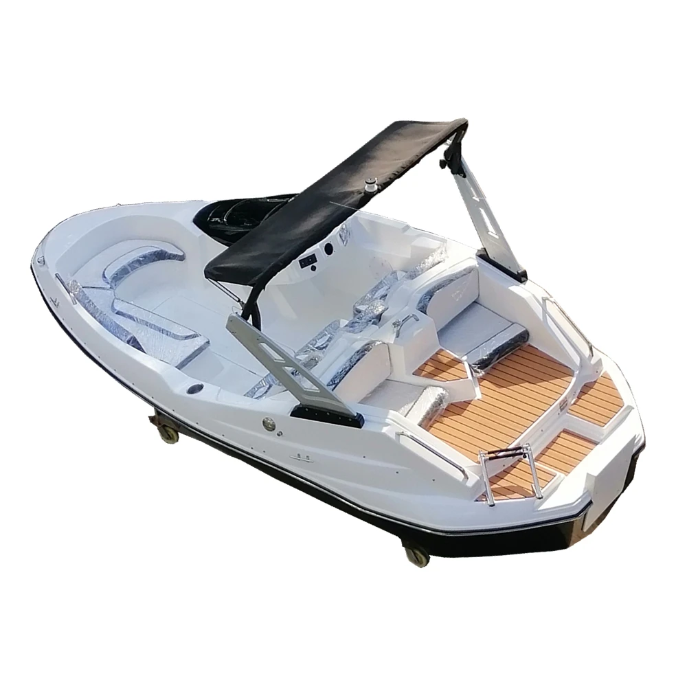 

2021 latest wakeboard top speed boats fiberglass sport boat yacht fishing leisure boats