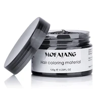 

MOFAJANG 9 Colors Hair Styling Pomade Material Temporary Disposable Mud Hair Color Wax