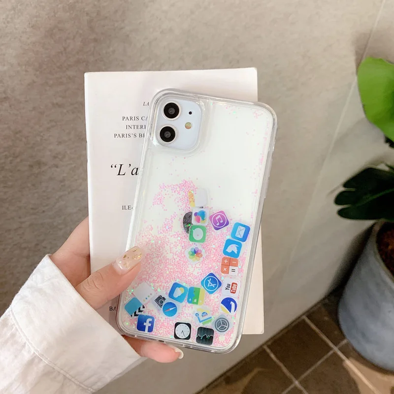 

Special Design Flowing App Inside Phone Case Phone Cover for Iphone