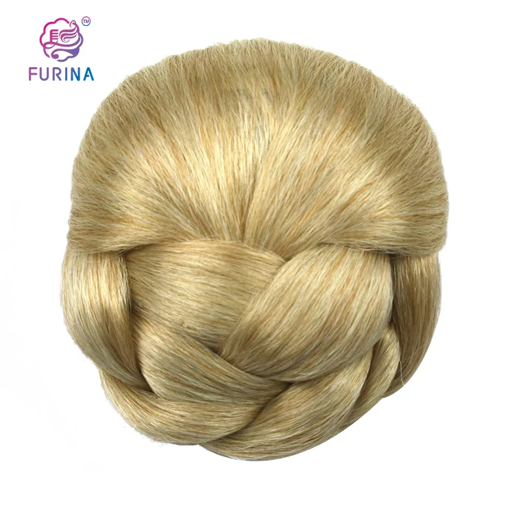 

Manufacture hair bun accessories Synthetic Hair Bun Braid Chignon Donut Roller hair bun donut, Pure colors/customized colors are available