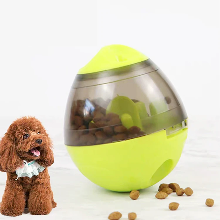 

2022 Amazon Dropshipping Pet Snack Ball Toys Leaky Treat Interactive Training Dog Pet Food Ball, Customized color