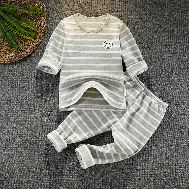 Wholesale Children's Pajamas Boys Girls Printed Top And Sleeping Suit Sets Buy Children's