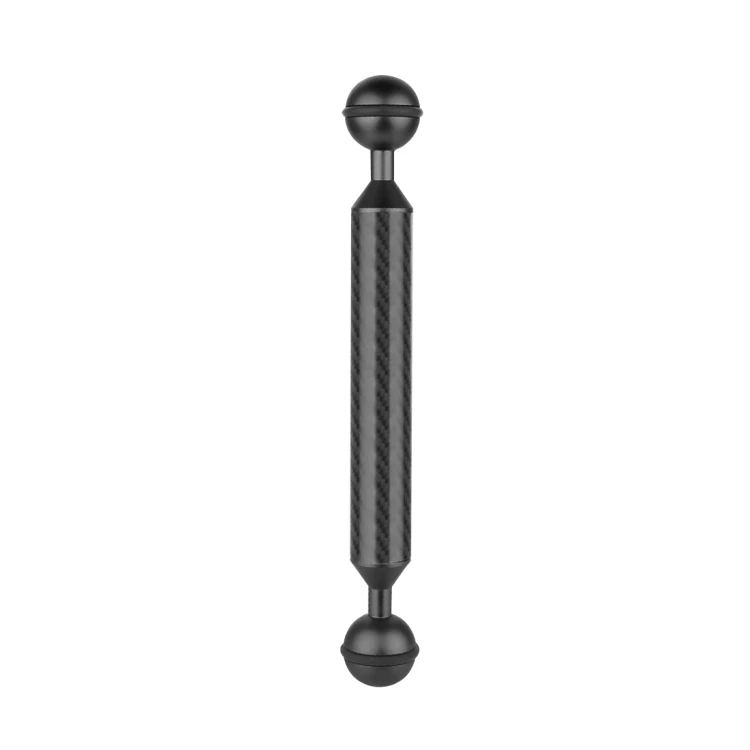 

Factory Price Manufacturer Diving accessories PULUZ 7 inch 17.7cm Length 20.8mm Diameter Dual Balls Carbon Fiber Floating Arm