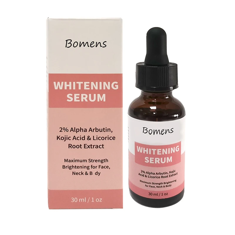 

Natural Extract 2% Alpha Arbutin Hyaluronic Acid & Licorice Root Extract Skin Care Whitening Facial Serum