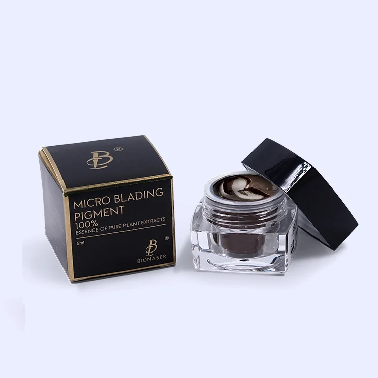 

Professional High Quality Skin Safe Biomaser Microblading Pigment 5ml/pc Private Package Pigment Paste
