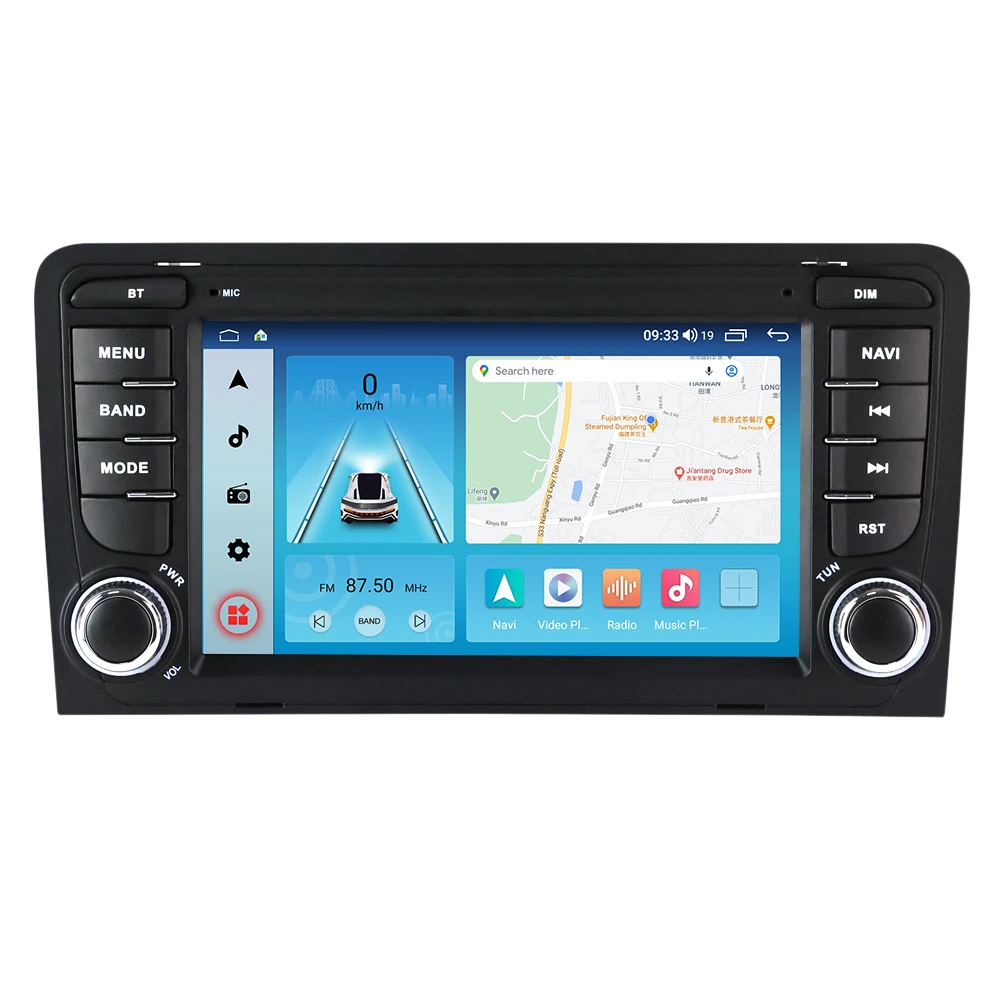 

Car video GPS for Audi A3 S3 RS3 8P 2003-2013 FM RDS car auto radio BT car stereo android carplay multimedia