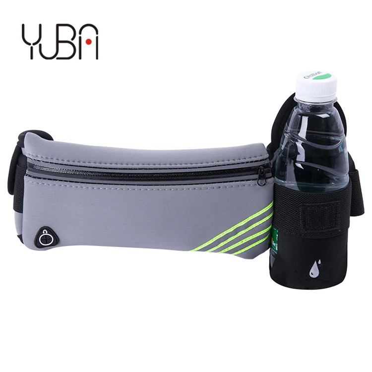 

SportMoneyBeltFannyPackRunningBeltWaistBagwithWaterBottleHolder, Blue/black/green/rose