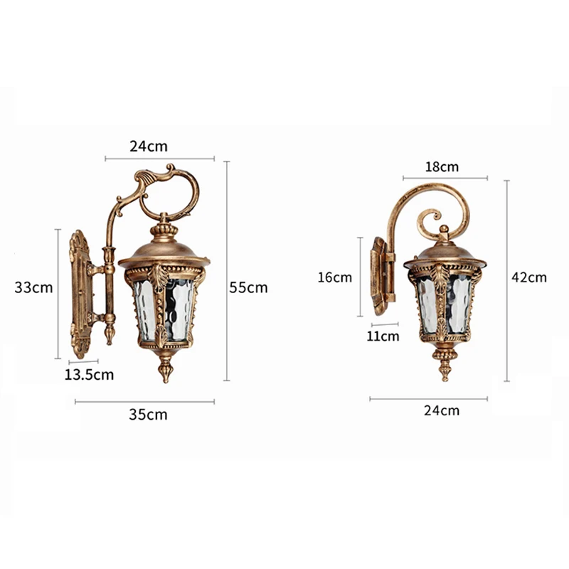 wall lights outdoor NEW product Multiple light effects fancy led outdoor wall light IP65