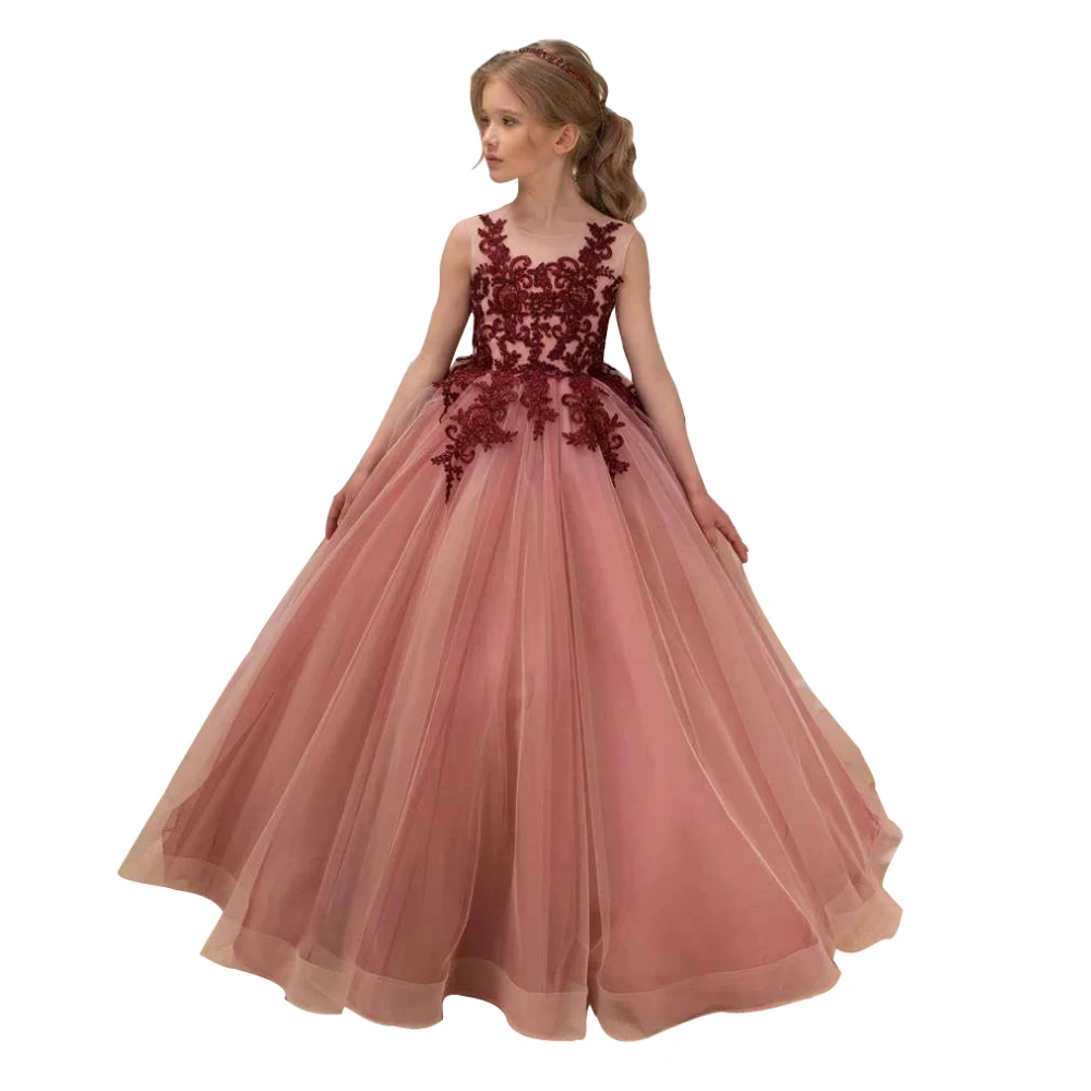 Vestidos Festa Infantil Dress For Birthday For 5 Year Girls Baby Gowns